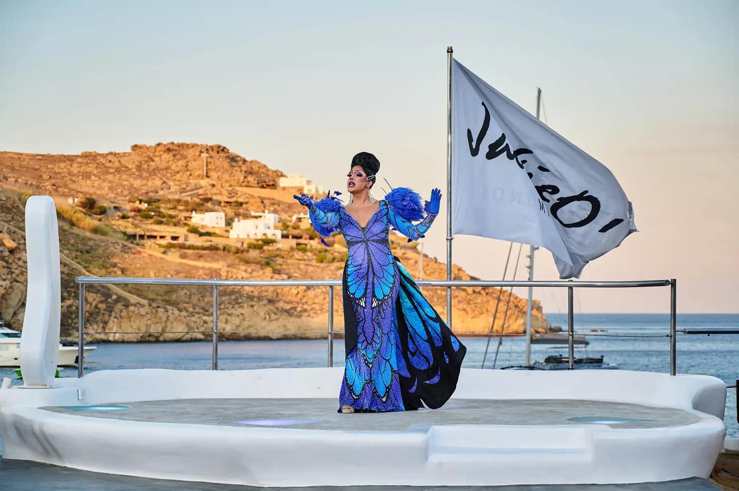 Mykonos rainbow party photographer